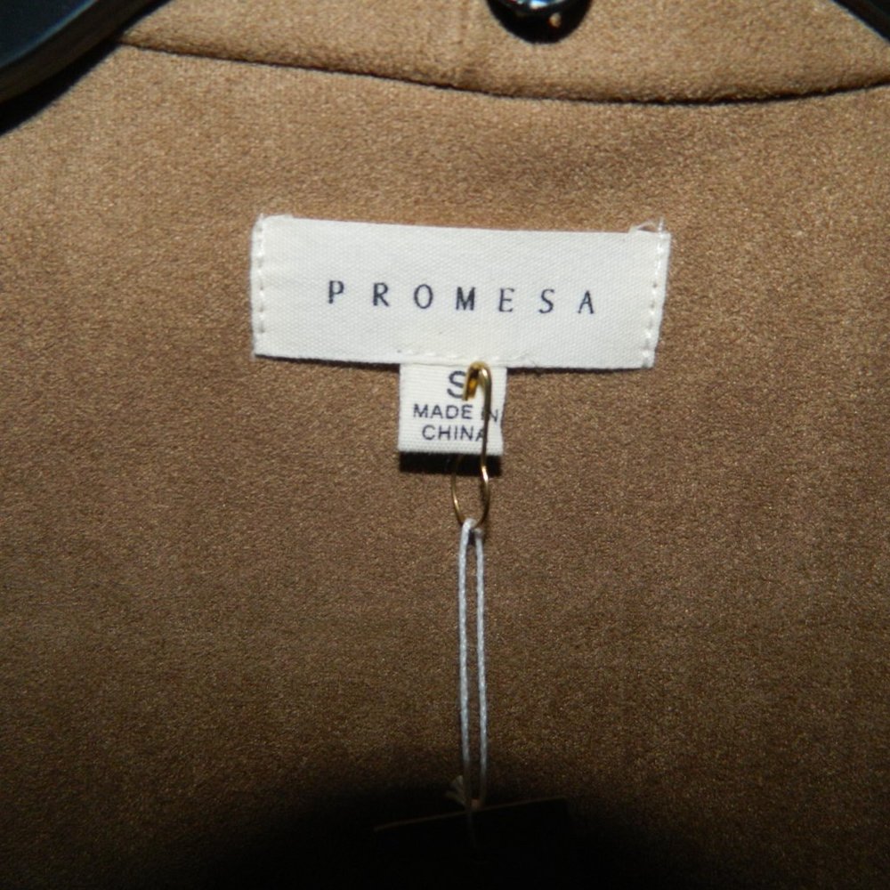 Promesa Boutique Suede Like Boho Jacket Size Small (NN-12) - Picture 2 of 5